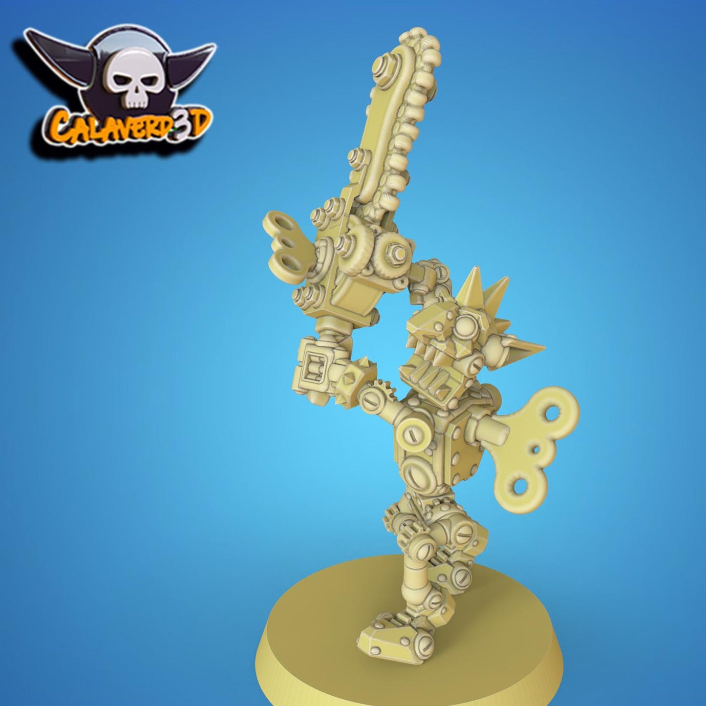 Botlins (Goblin Robots) Fantasy Football Team | Calaverd3D | UNPAINTED Miniature in Resin