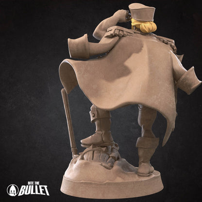 Ken Sawyer, the Exotic Marine | Bite the Bullet | UNPAINTED Miniature in Resin