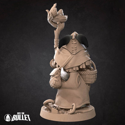 Harengon Druid | Bite the Bullet | UNPAINTED Miniature in Resin