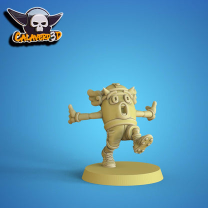 Dimension C-168 Fantasy Football Team (+ Cheerleaders) | Calaverd3D | UNPAINTED Miniature in Resin