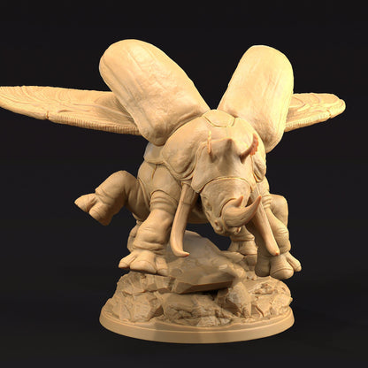 Rhinocerous Beetles | Copperlock's Zoo | Dragon Trapper's Lodge | UNPAINTED Miniature in Resin