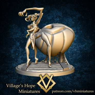 Jorogumo (Spider Woman) | Village's Hope Miniatures | UNPAINTED Miniature in Resin