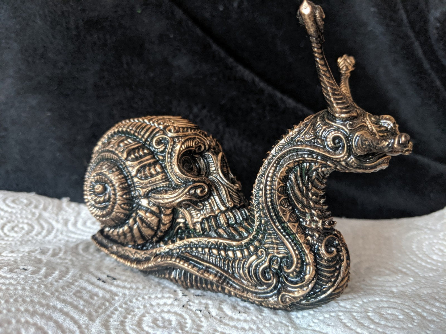 Skull Snail | Dark Artefact Designs | Figure in Resin