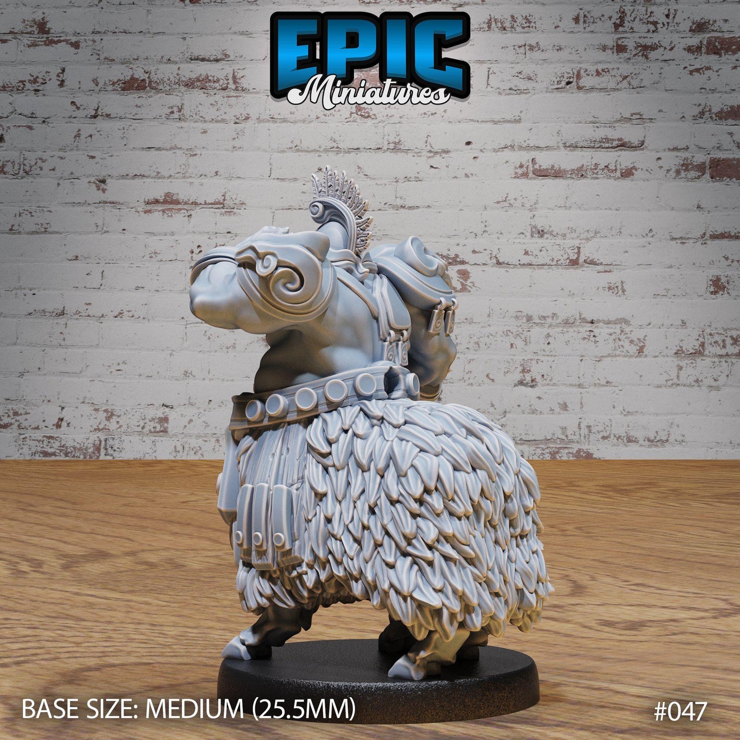 Goat Centaur Dwarf Set | Dwarven Warrior Hybrid | Capricentaur | Epic Miniatures | UNPAINTED Miniature in Resin