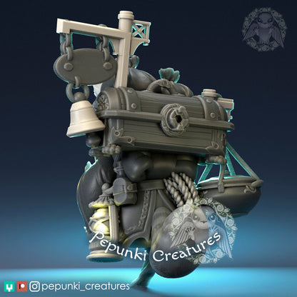 Raccoon | Pepunki Creatures | UNPAINTED Miniature in Resin