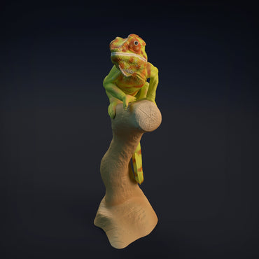 Chameleon | Animal Den Miniatures | UNPAINTED Miniature in Resin