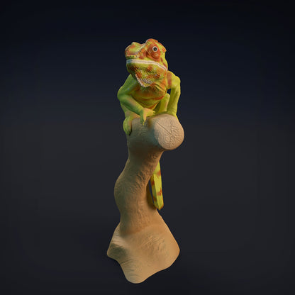 Chameleon | Animal Den Miniatures | UNPAINTED Miniature in Resin