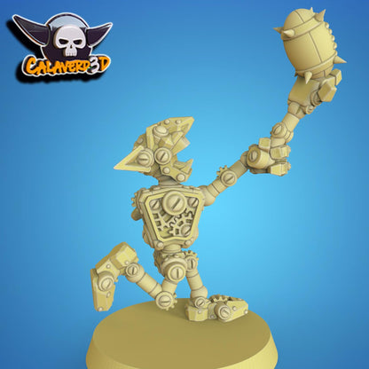 Botlins (Goblin Robots) Fantasy Football Team | Calaverd3D | UNPAINTED Miniature in Resin