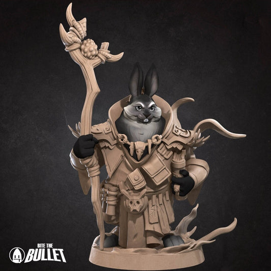 Harengon Warlock | Bite the Bullet | UNPAINTED Miniature in Resin
