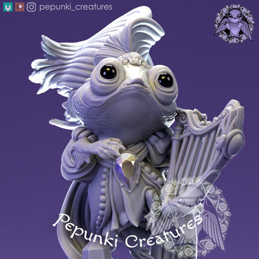 Goldfish Lady | Pepunki Creatures | UNPAINTED Miniature in Resin
