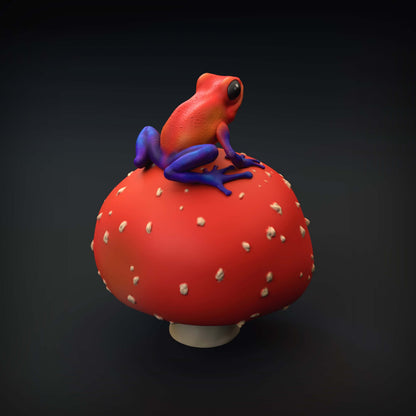 Dart Frog | Animal Den Miniatures | UNPAINTED Miniature in Resin