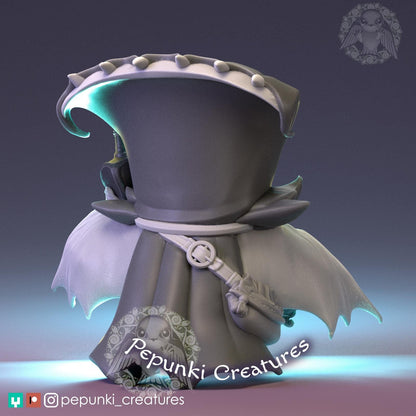 Honduran White Bat Butler | Pepunki Creatures | UNPAINTED Miniature in Resin