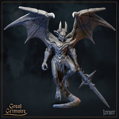 Gargoyles (5 poses) | Great Grimoire | UNPAINTED Miniature in Resin