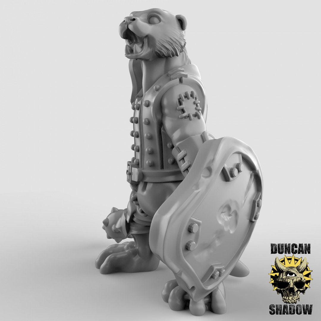 Band of Otter Fighters (Set of 3) - Duncan Shadow