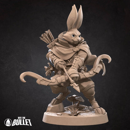 Harengon Ranger | Bite the Bullet | UNPAINTED Miniature in Resin