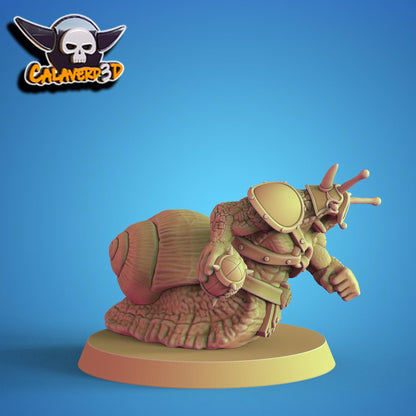 Battle Snails Fantasy Football Team | Calaverd3D | UNPAINTED Miniature in Resin