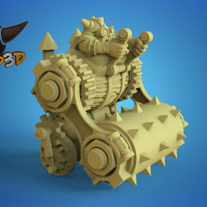 Big Headed Dwarfs Fantasy Football Team | Calaverd3D | UNPAINTED Miniature in Resin