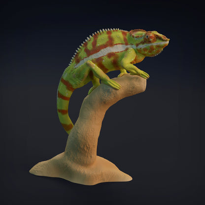 Chameleon | Animal Den Miniatures | UNPAINTED Miniature in Resin