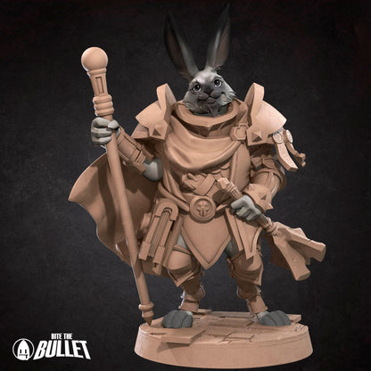 Harengon Cleric | Bite the Bullet | UNPAINTED Miniature in Resin