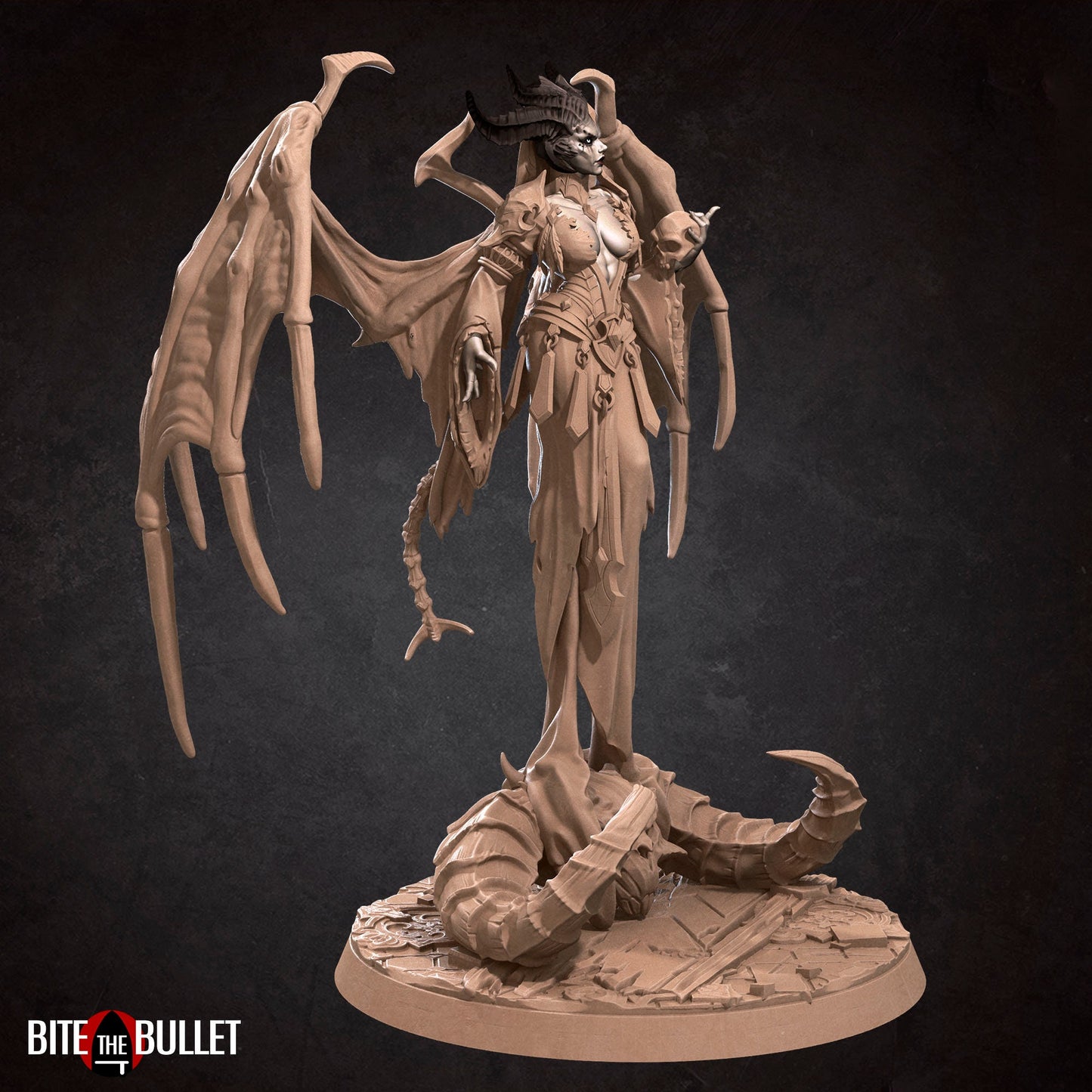 Daughter of Hatred | Bite the Bullet | UNPAINTED Miniature in Resin