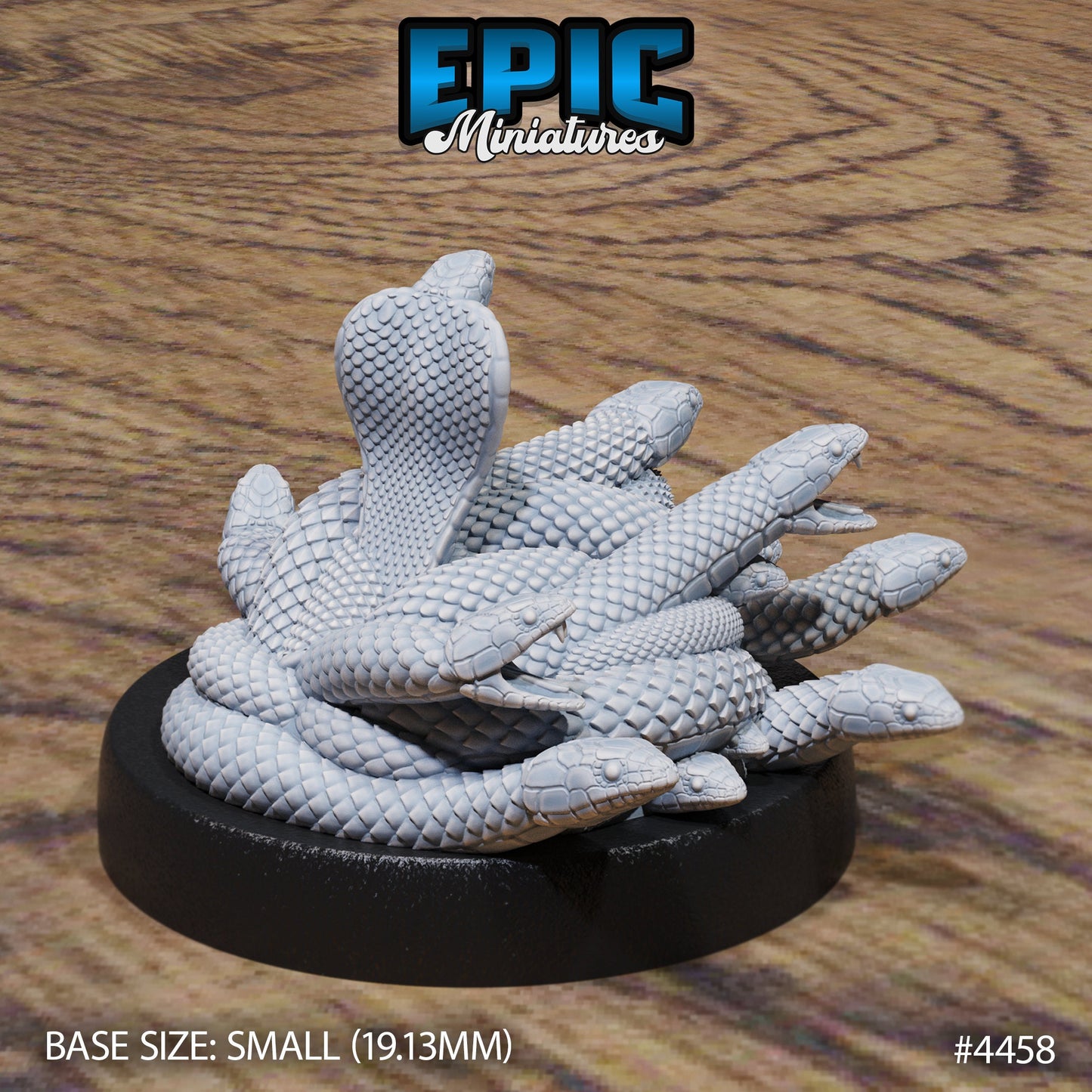 Snake Swarm (big & small variants) | Epic Miniatures | UNPAINTED Miniature in Resin