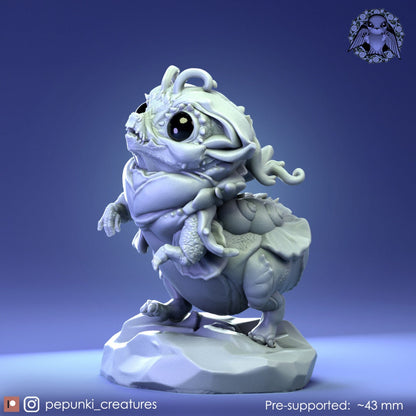 Dragon Baby (3 poses) | Pepunki Creatures | UNPAINTED Miniature in Resin