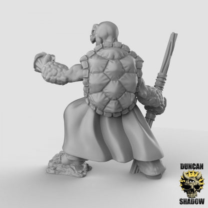 Tortol Monks| Duncan Shadow | UNPAINTED Miniature in Resin