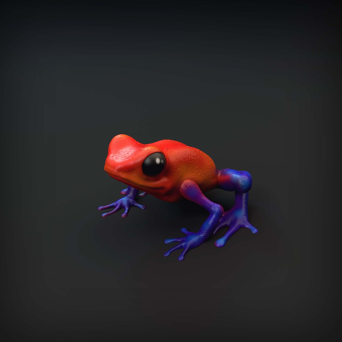 Dart Frog | Animal Den Miniatures | UNPAINTED Miniature in Resin