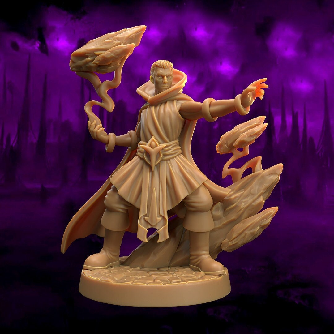 Comet Sorcerer | Eldritch Lodge | Astral Plane | Dragon Trappers Lodge | UNPAINTED Miniature in Resin