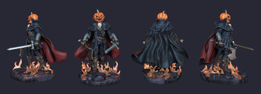 Paolo Dvorga, Headless Horseman (Unmounted) | Ronin Arts Workshop | UNPAINTED Miniature in Resin