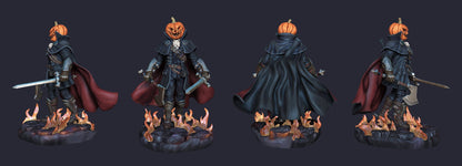 Paolo Dvorga, Headless Horseman (Unmounted) | Ronin Arts Workshop | UNPAINTED Miniature in Resin
