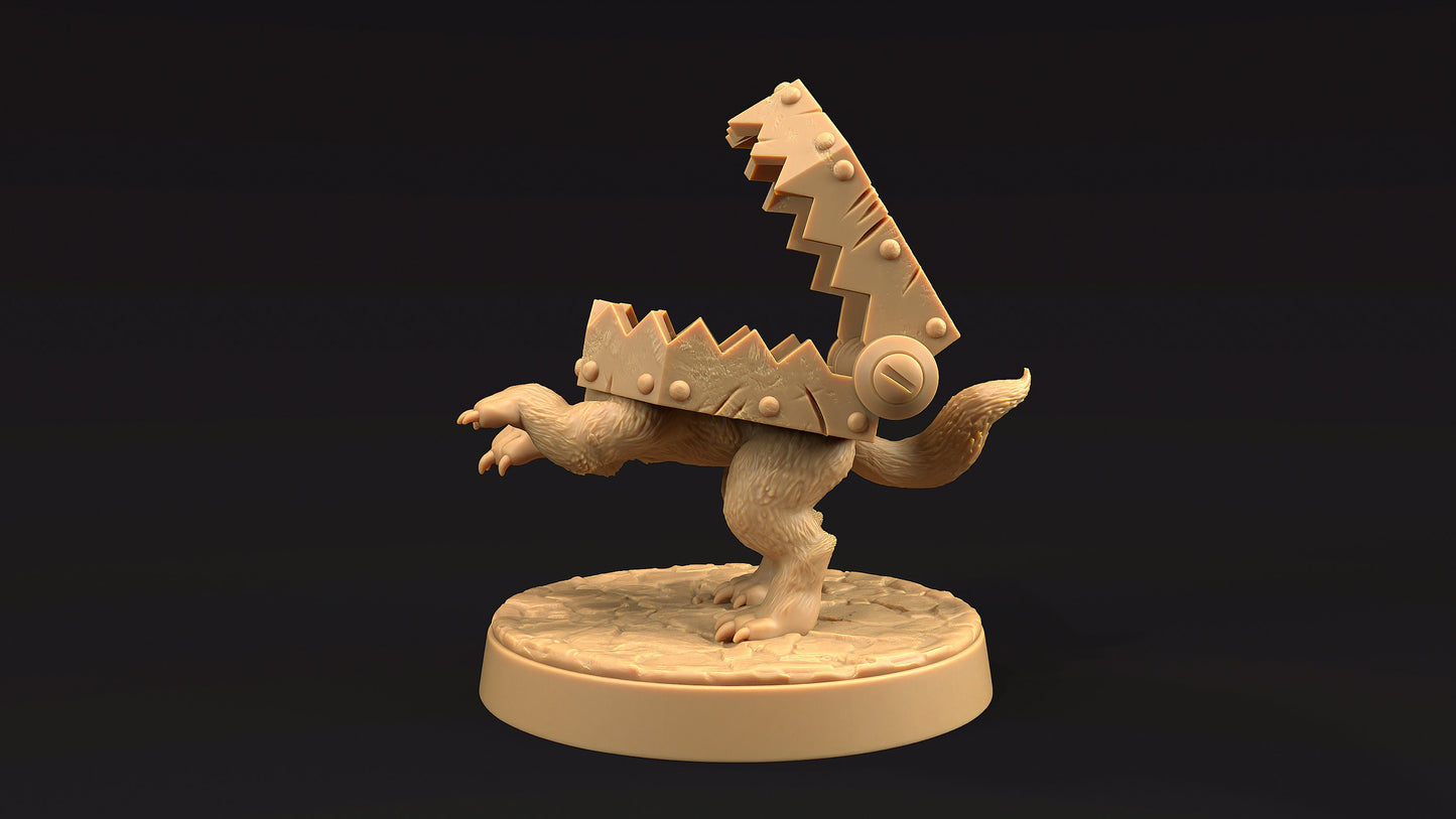 CHOMPERS (5 versions) | Copperlock's Zoo | Dragon Trappers Lodge | UNPAINTED Miniature in Resin