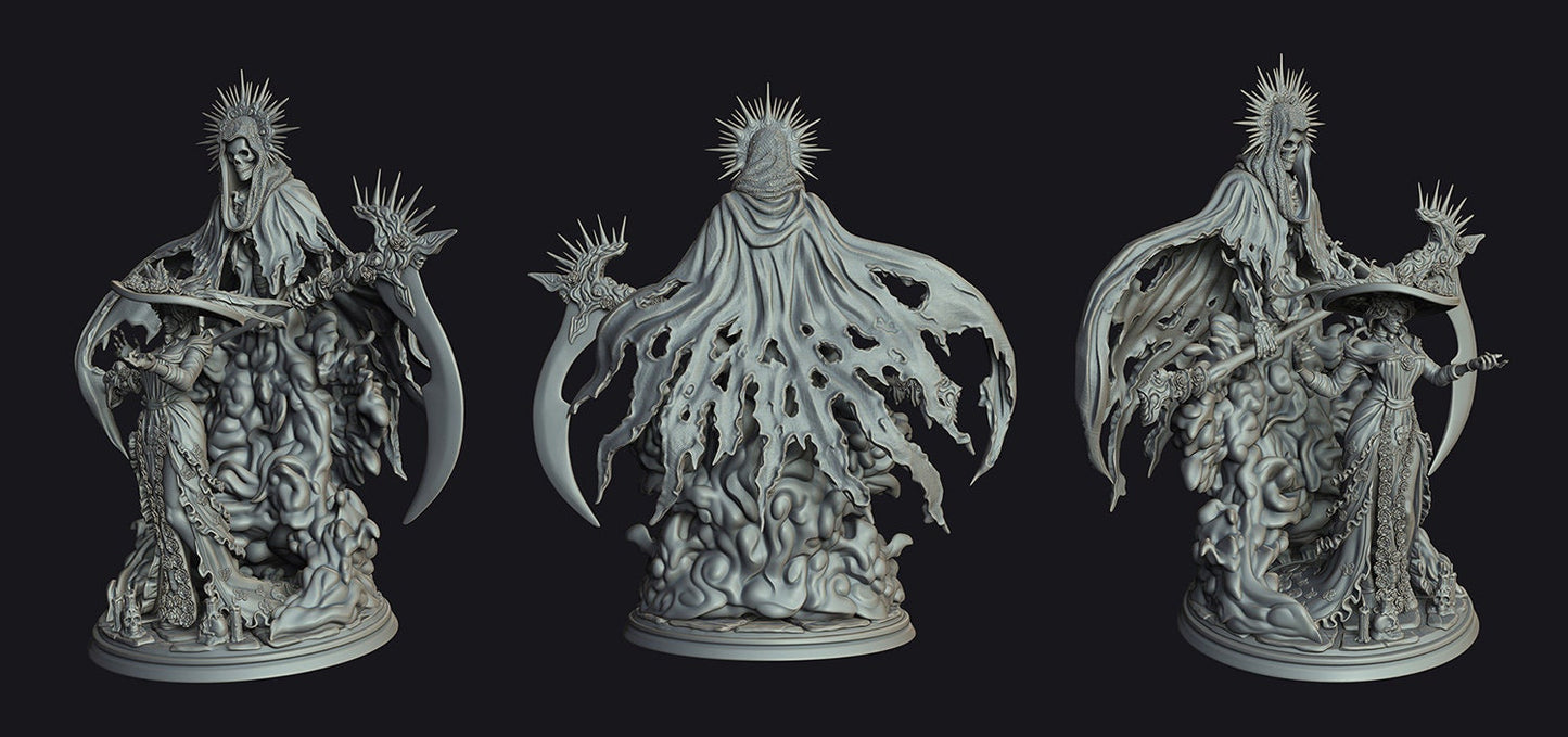 Countess Florentina | Dia de Muertos Catrina & Reaper | Ronin Arts Workshop | UNPAINTED Miniature in Resin