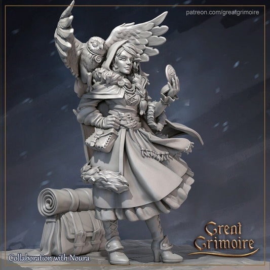 Eira | Great Grimoire | UNPAINTED Miniature in Resin