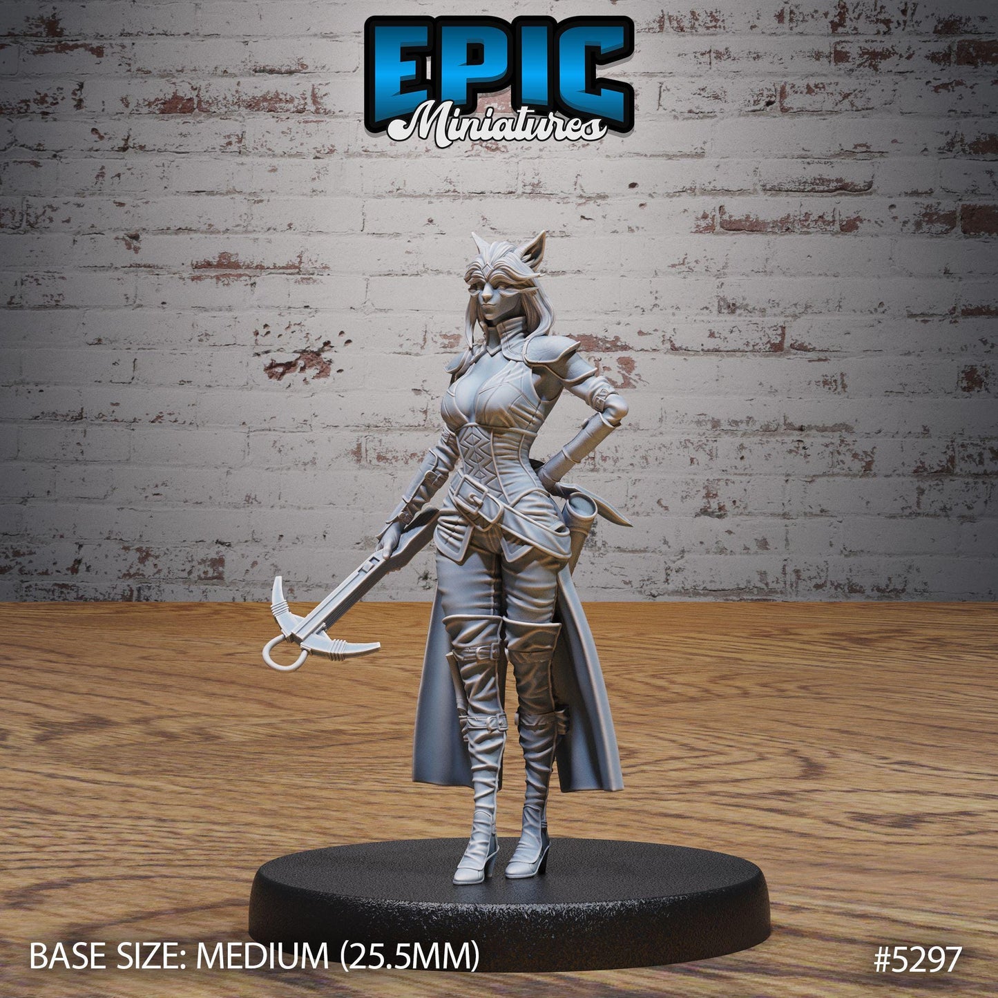 Cat Burglar Rogue Set | Catwoman | Epic Miniatures | UNPAINTED Miniature in Resin