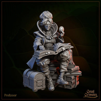 Professor | Great Grimoire | UNPAINTED Miniature in Resin