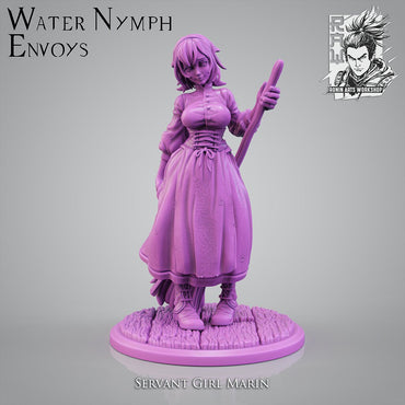 Marin, Shapeshifting Mermaid Infiltrator | Ronin Arts Workshop | UNPAINTED Miniature in Resin