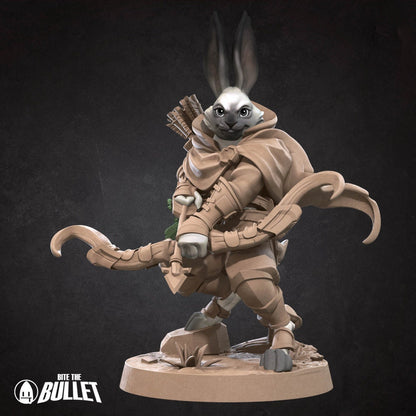 Harengon Ranger | Bite the Bullet | UNPAINTED Miniature in Resin