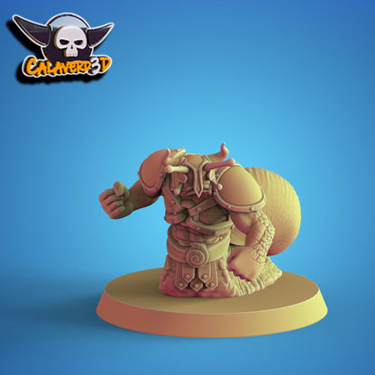 Battle Snails Fantasy Football Team | Calaverd3D | UNPAINTED Miniature in Resin