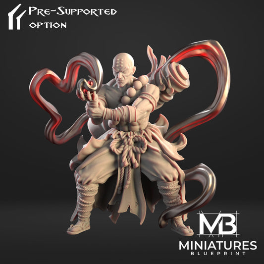 Shenzu Martial Master | Journey to the West | Miniatures Blueprint | UNPAINTED Miniature in Resin