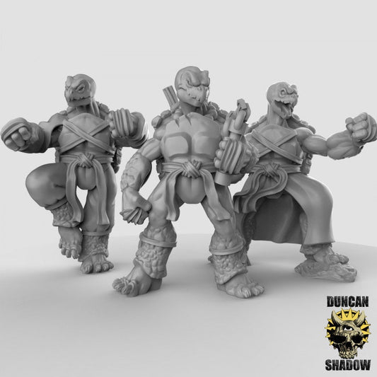 Tortol Monks| Duncan Shadow | UNPAINTED Miniature in Resin