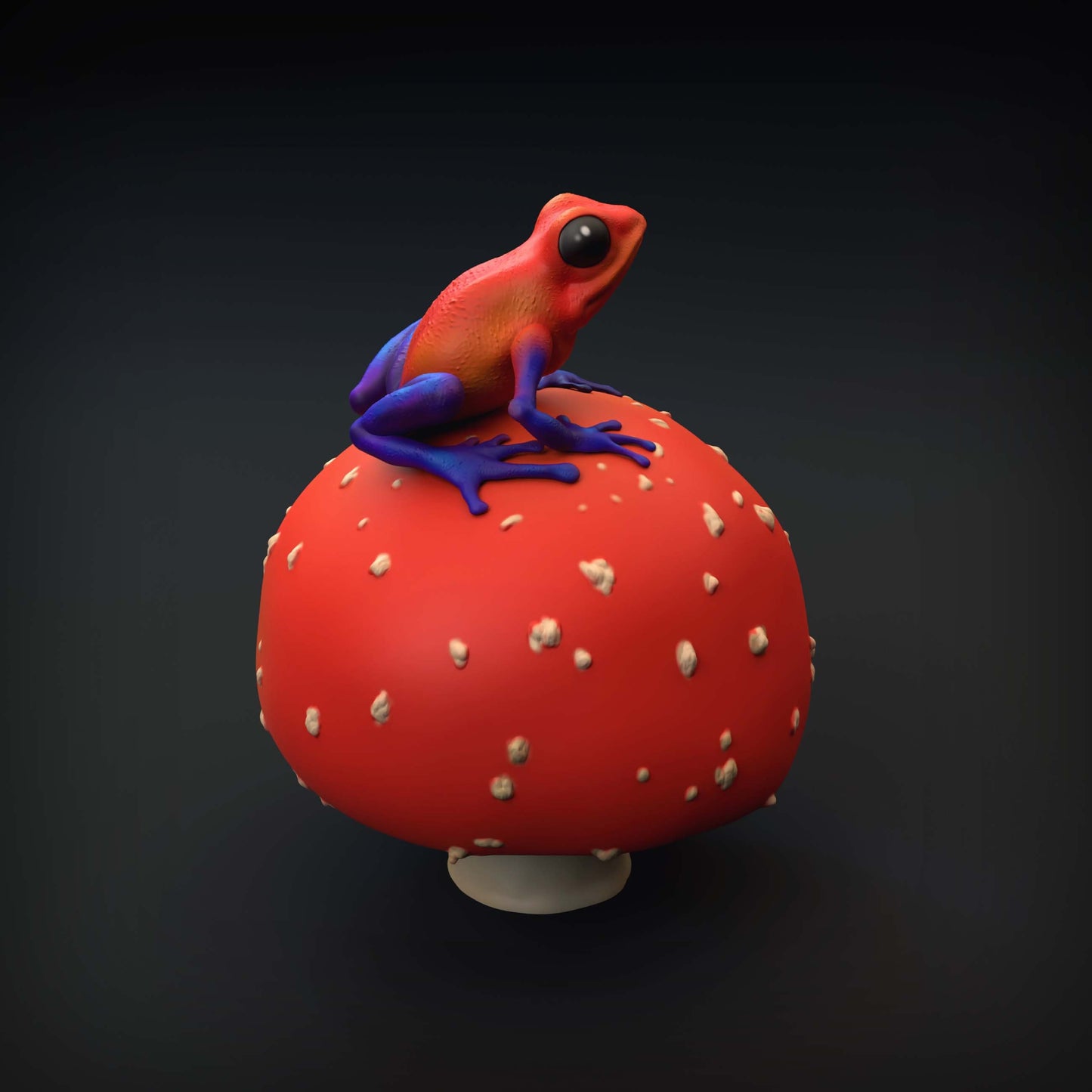 Dart Frog | Animal Den Miniatures | UNPAINTED Miniature in Resin