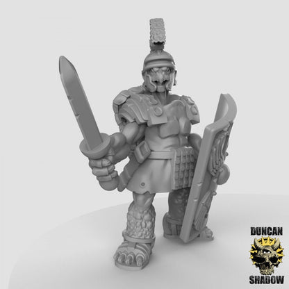 Tortol Fighters| Duncan Shadow | UNPAINTED Miniature in Resin
