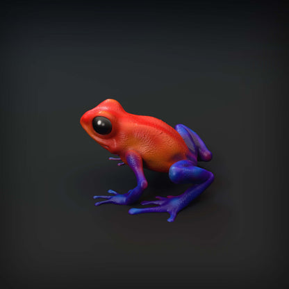 Dart Frog | Animal Den Miniatures | UNPAINTED Miniature in Resin