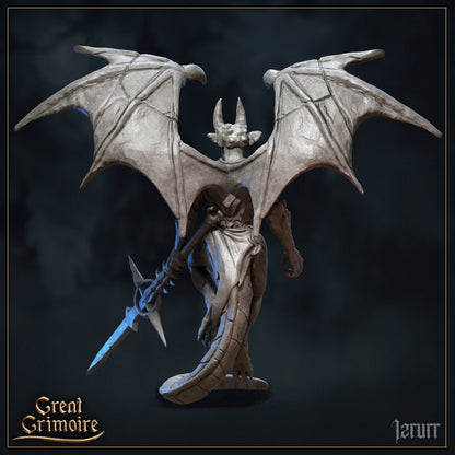 Gargoyles (5 poses) | Great Grimoire | UNPAINTED Miniature in Resin