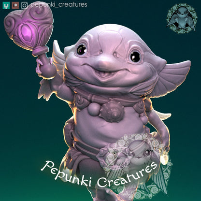 Josephino Little Sea Creature | Pepunki Creatures | UNPAINTED Miniature in Resin