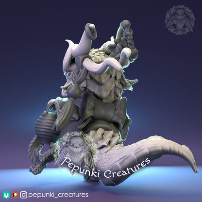 Little Dragon | Chinese New Year | Year of the Dragon | Pepunki Creatures | UNPAINTED Miniature in Resin