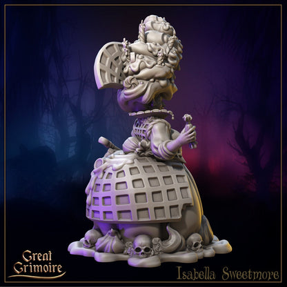 Isabella Sweetmore | Great Grimoire | UNPAINTED Miniature in Resin