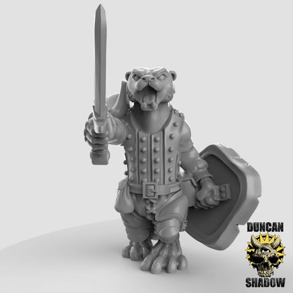 Band of Otter Fighters (Set of 3) - Duncan Shadow