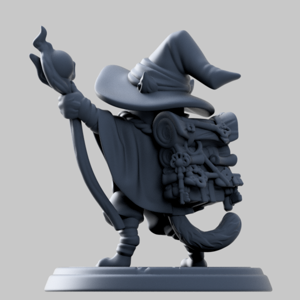 Callum, the Tabaxi Wizard | Twin Goddess